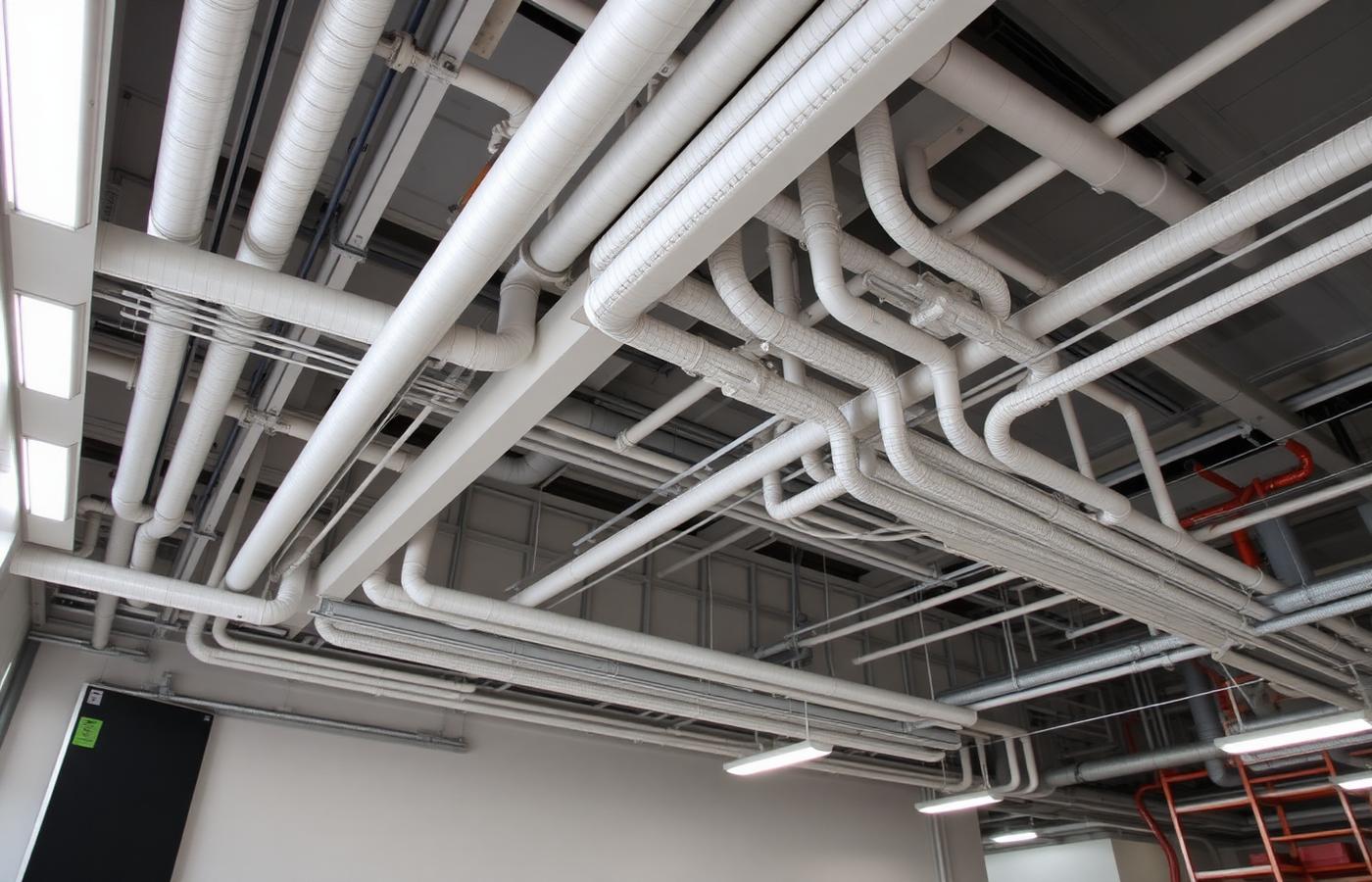 Commercial electrical conduit and switchgear in an Orange County tenant improvement